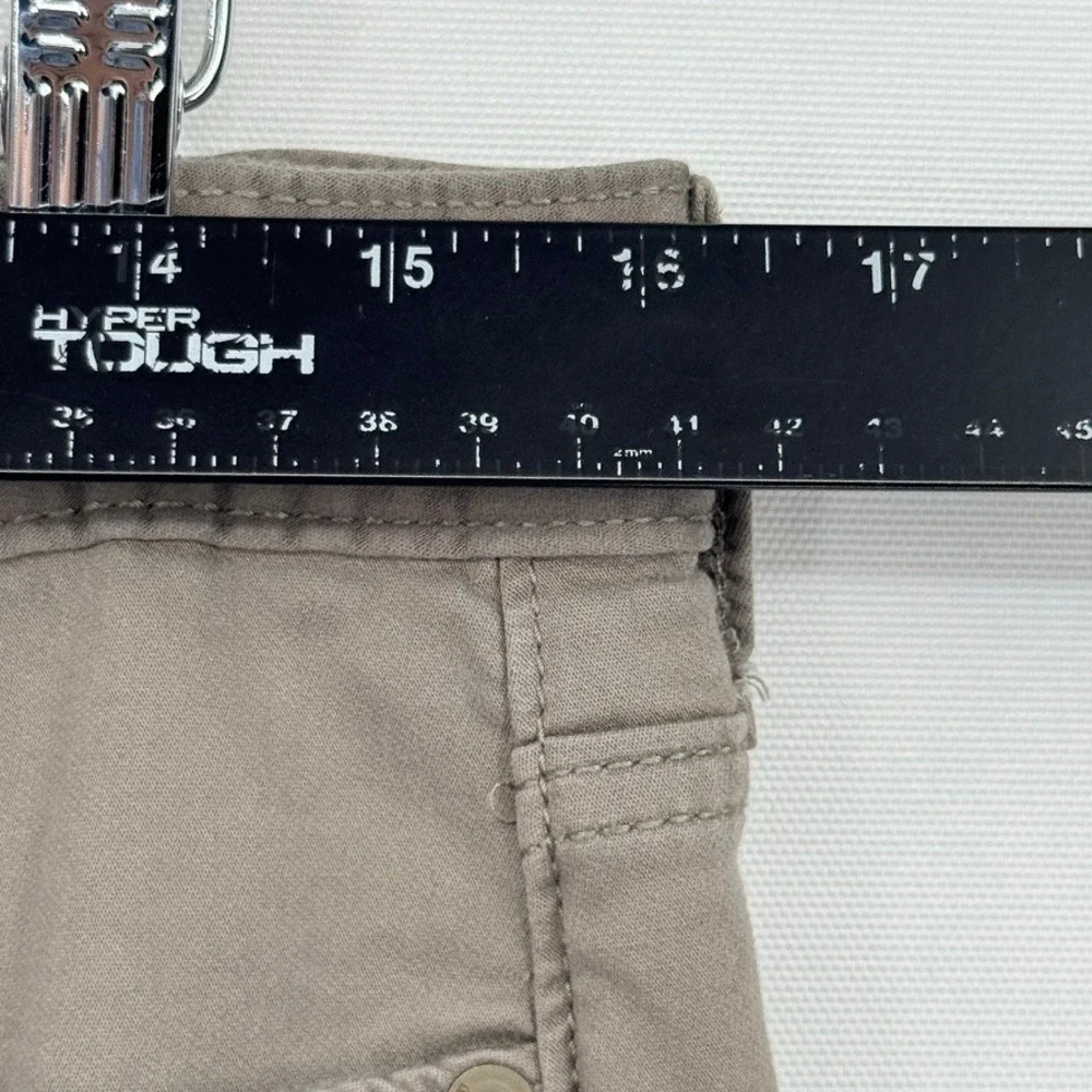Banana Republic Travel Jeans Mens 33x32 Olive Athletic Fit Minimalist Classic